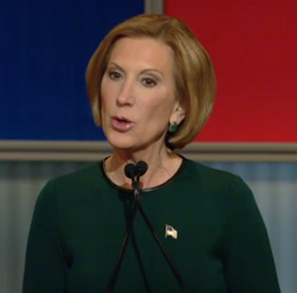 Lying Liar Carly Fiorina Lied Many Lies At The Debate, And That's No Lie