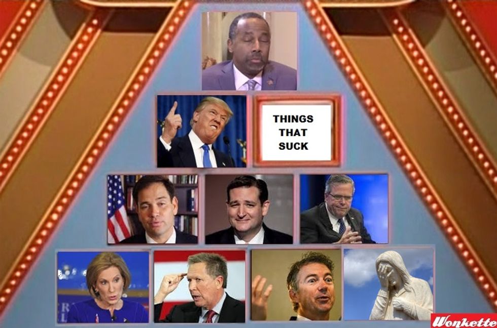 Top Republicans Join Egyptologist Ben Carson For Bible Hour: Debate Liveblog