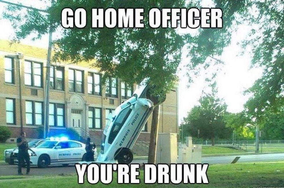 Cop Too Soused To Accept Mothers Against Drunk Driving Award. Yes, In Florida.