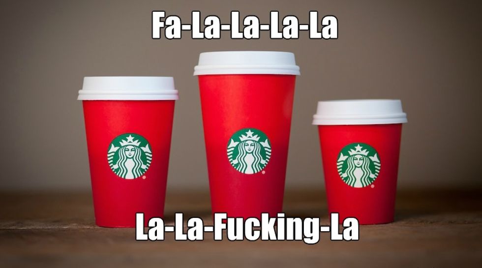 Starbucks First Corporation To Murder Christmas This Year