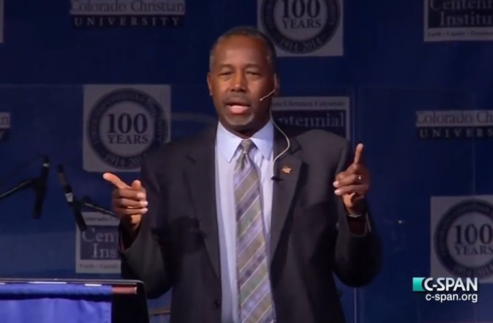 Ben Carson: Bible Proves He's Ready To Be President Of Noah's Ark