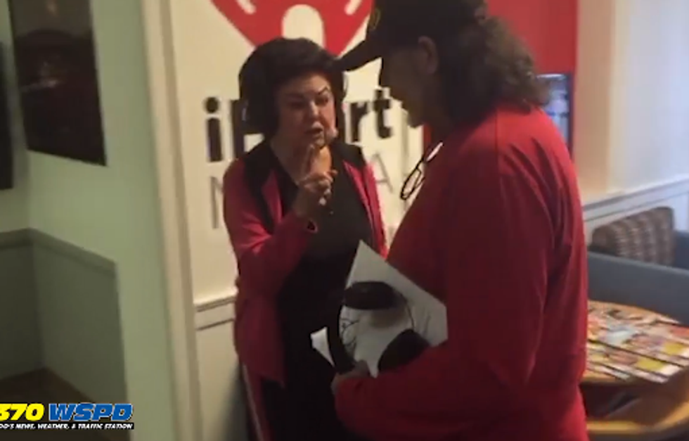 Crazy Tongue-Speaking Prophet Lady Running For Mayor ... Of Our Hearts!