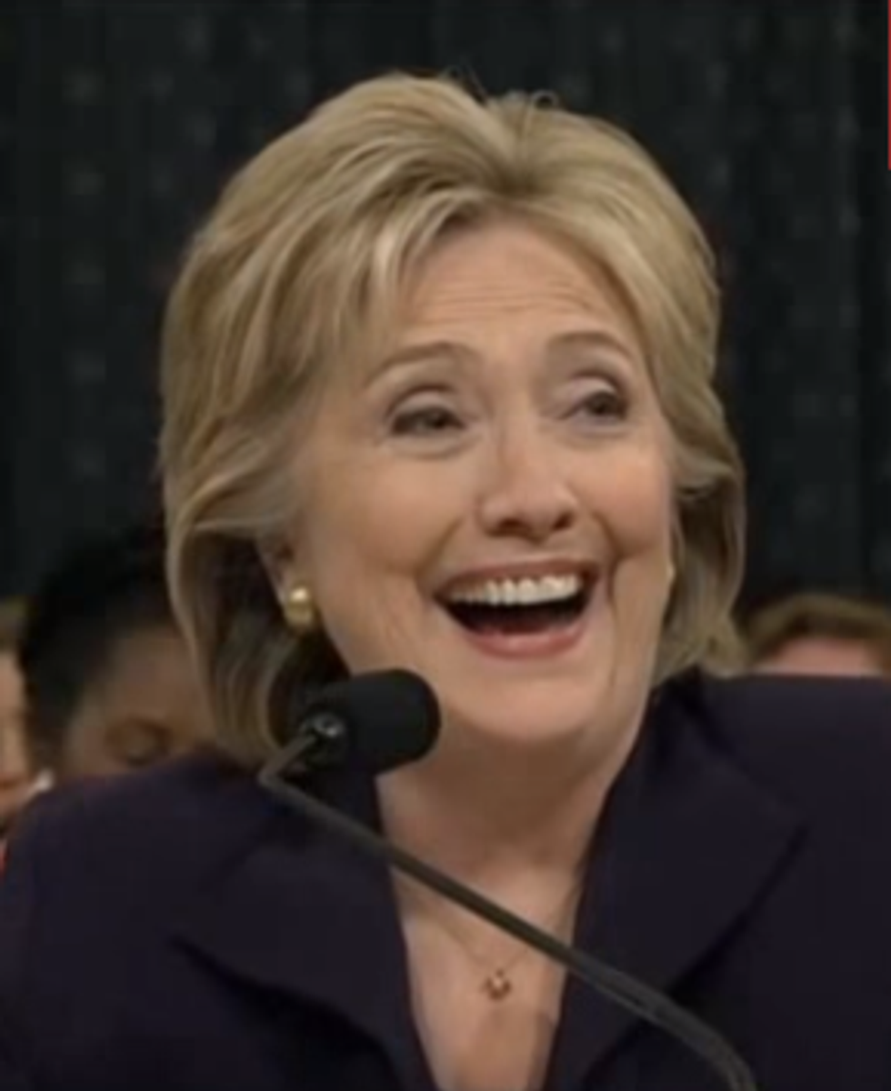 Benghazi GOP Congresslady Doesn't Think You're Very Funny, Hillary