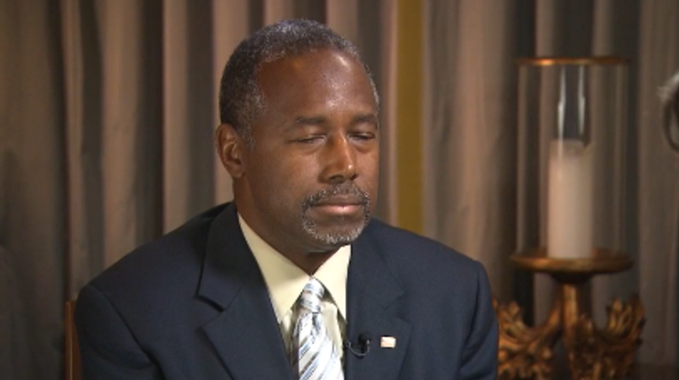 Ben Carson Has More Thoughts About Muslims. They Are Dumb, Racist Thoughts.