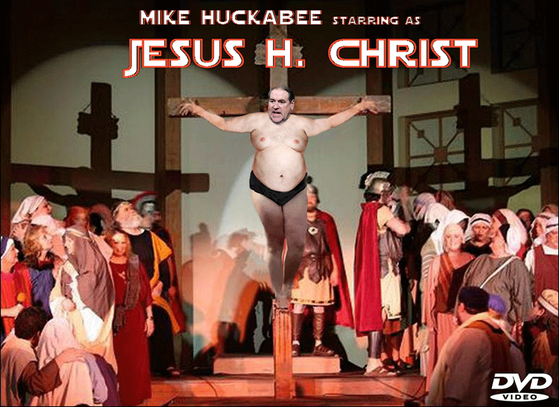 Jesus Endorses Mike Huckabee For President, Sends All Other Candidates To Hell