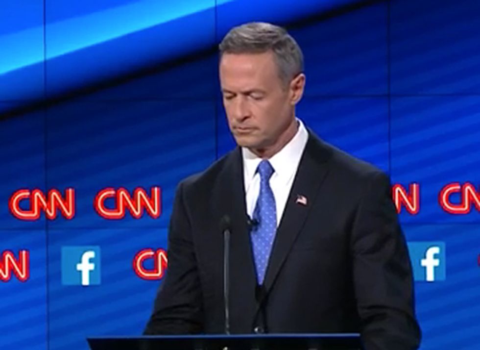Martin O'Malley Finally Says Something Stupid Enough To Get Noticed