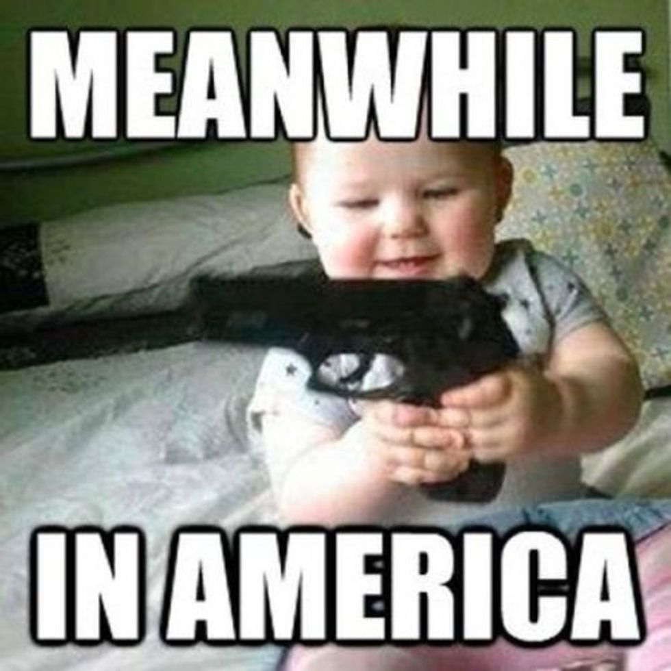 Good Toddlers With Guns Protecting America From Tyranny On Weekly Basis Now
