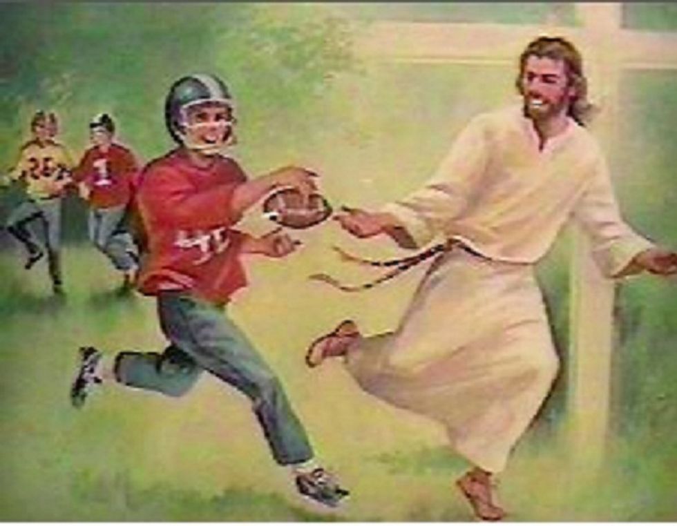 Theocrat And GOP Candidate Mike Peroutka Explains Jesus Is The Football For Your Rights