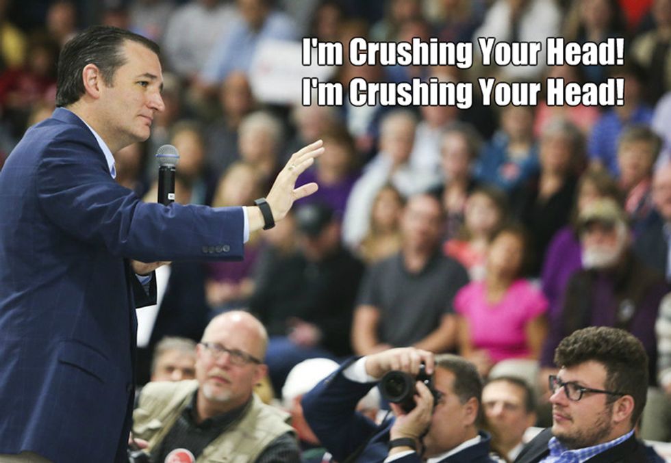 Ted Cruz Thinks Refugees Are Gross, Forgets Where His Dad's From