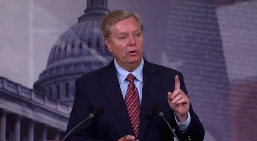 President Lindsey Graham Will Be Great For Rich White Men