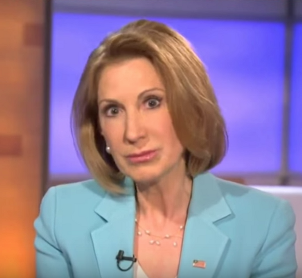Carly Fiorina Says All The Stupid On Climate Change And Then Some