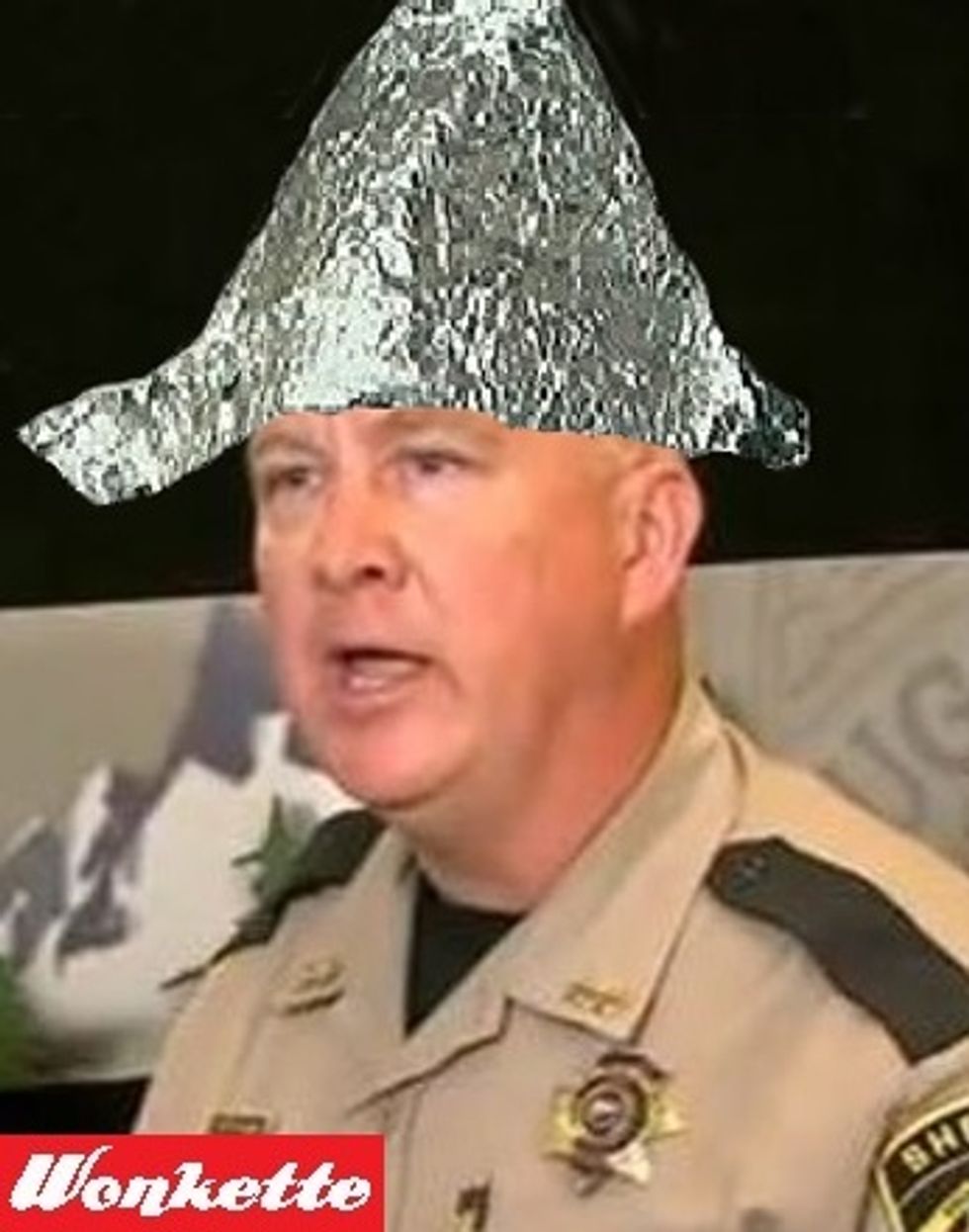 Sheriff Investigating Oregon Massacre Likes 'Oath Keepers,' Sandy Hook Truthers. Oh, Fun.