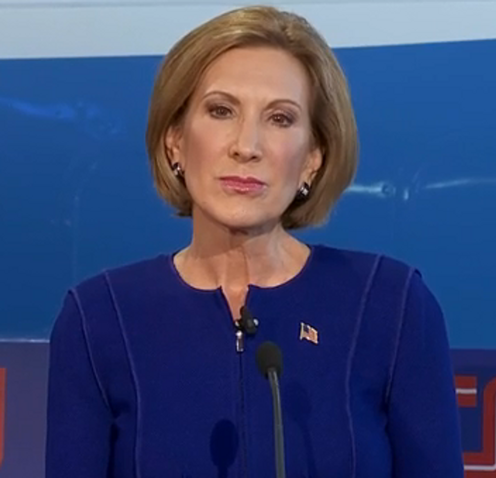 Carly Fiorina Is Lying, And Everyone Knows It. Even Fox News.