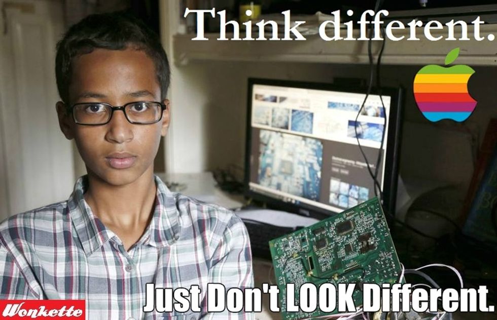 Texas Teen Builds Clock, Gets Arrested For 'Bomb Hoax.' Did We Mention He's Muslim? Yeah.