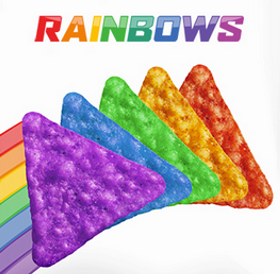 Even Your Favorite Chips Come In Homo Gaysexual Lesbian Rainbow Flavor Now