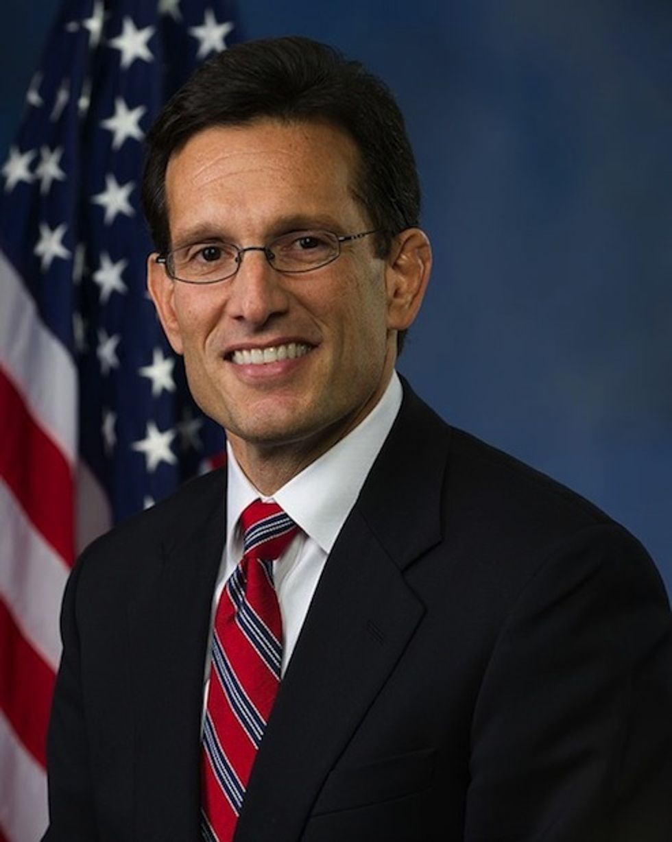 That Time House Majority Loser Eric Cantor Honored America's Unsung Managerial Class On Labor Day