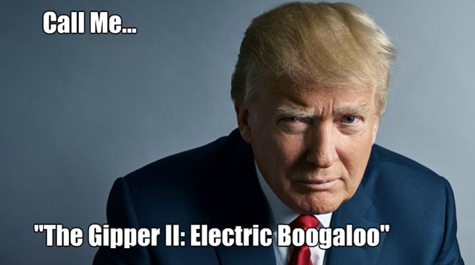 Donald Trump Is Your New Ronald Reagan, But Dumber And Less Classy