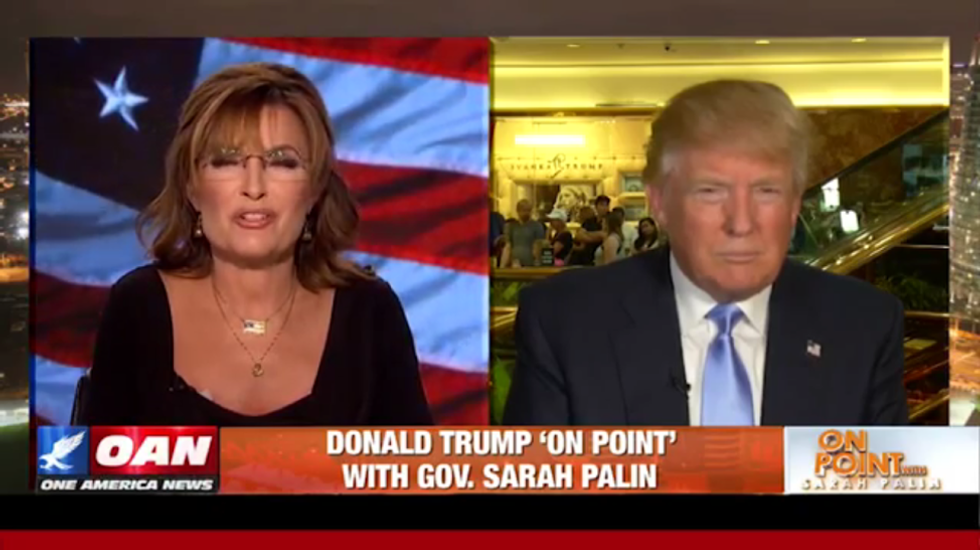 Sarah Palin Knows Donald Trump's Favorite Bible Verse Is ALL OF THEM KATIE