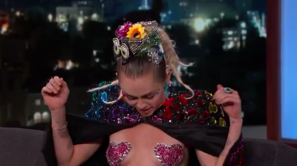 A Thoughtful Soliloquy On Miley Cyrus, Her Nipples, And Also Donald Trump's Nipples