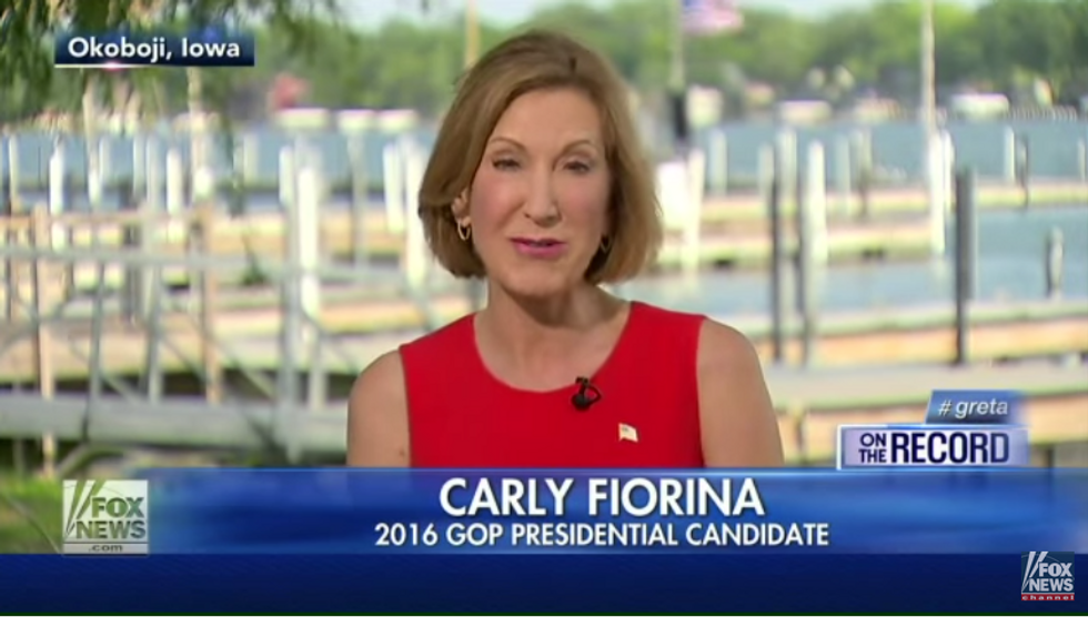 So Lame How CNN Won't Let Carly Fiorina Be President Already