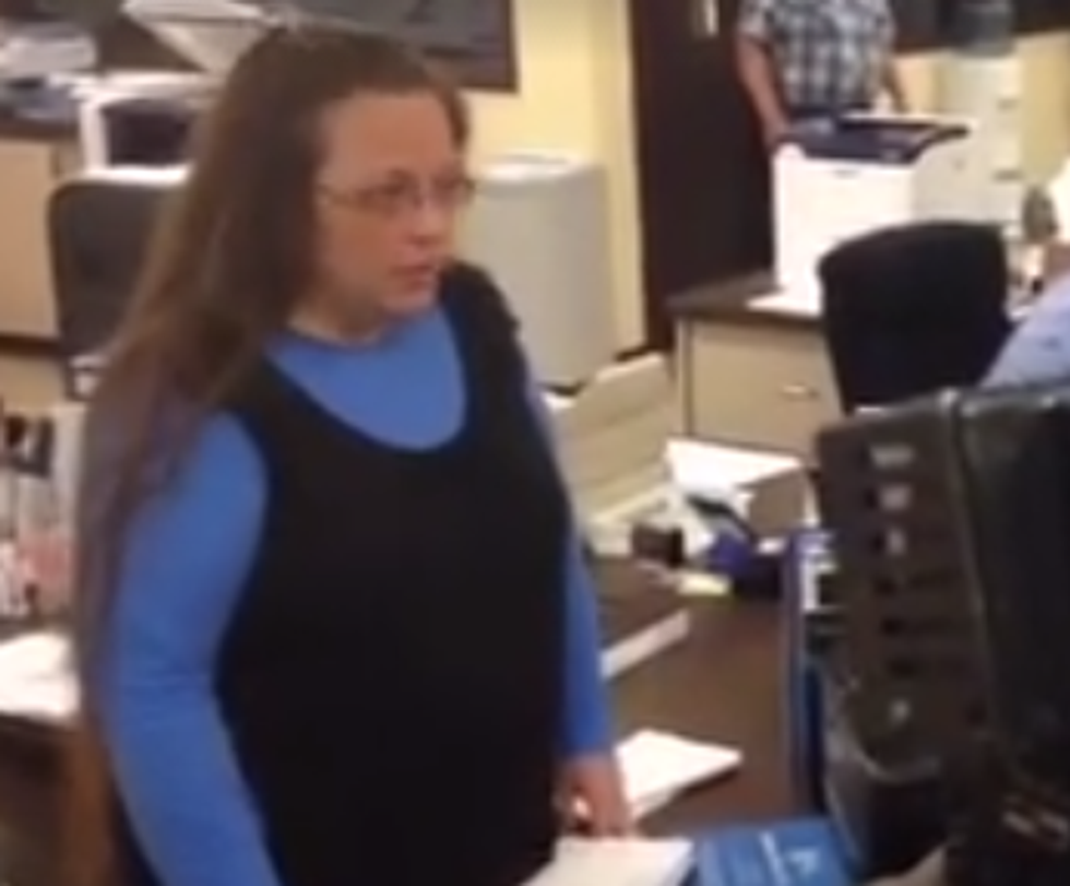 Loser Kentucky Clerk's 15 Minutes Of Martyrdom Just About Up