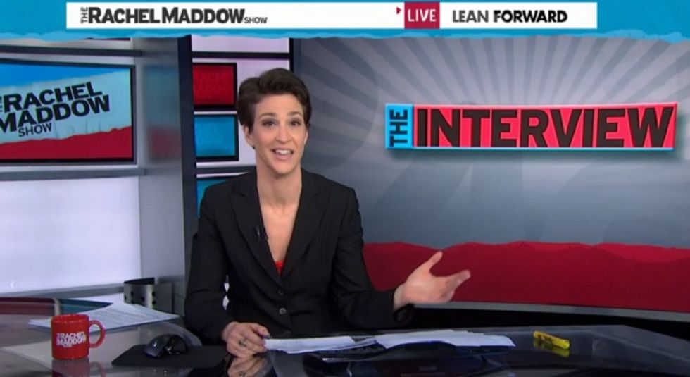 Rachel Maddow Wants To Gay Marry Yr Wonkette, And We Accept!