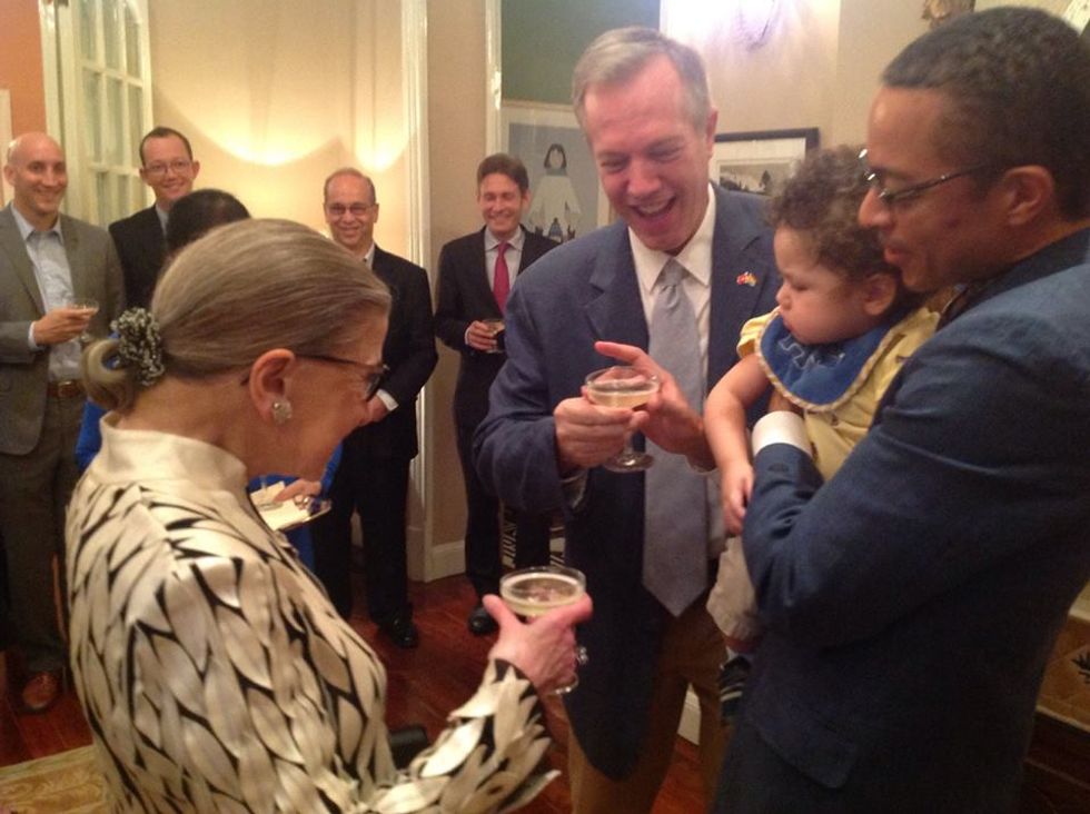 Here's Your Badass Ruth Bader Ginsburg, Doing Gay Stuff In Vietnam