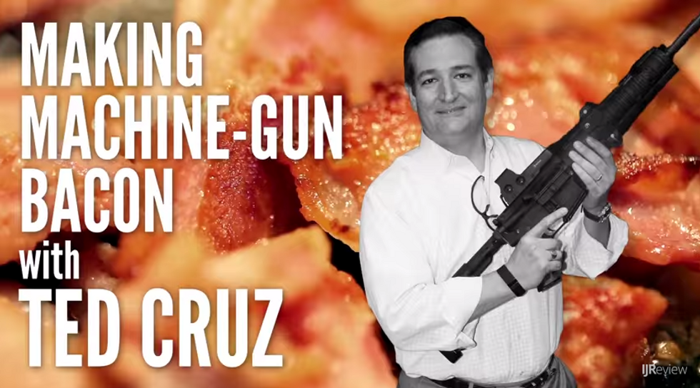 Ted Cruz Would Like You To Think About His Penis Wrapped In Bacon