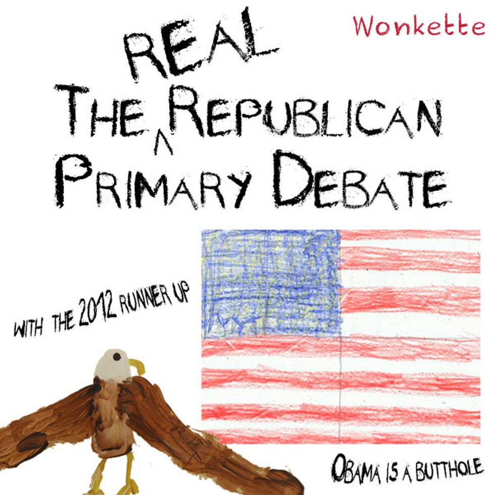 Liveblogging The Pathetic Embarrassing Second Tier GOP Losers Debate: A Live Blog