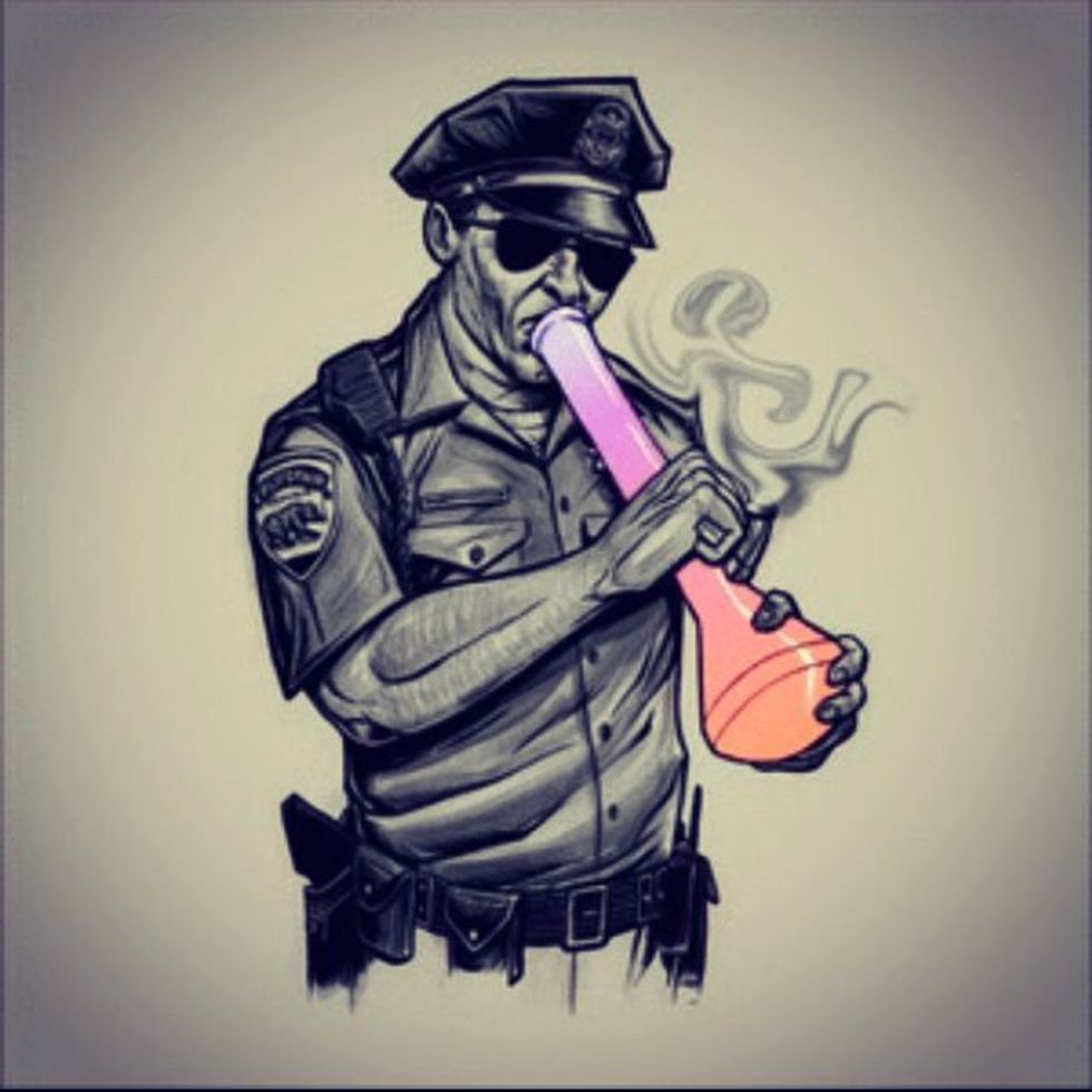 Pot-Munching Cops Too High To Destroy All The Hidden Cameras, Oops