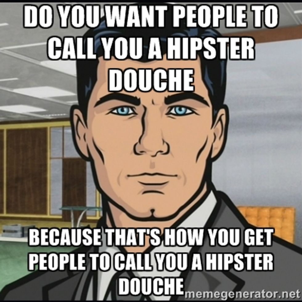 Douchebag Hipsters Named Trevor Would Like A Glass Of Your Finest Rosé Please
