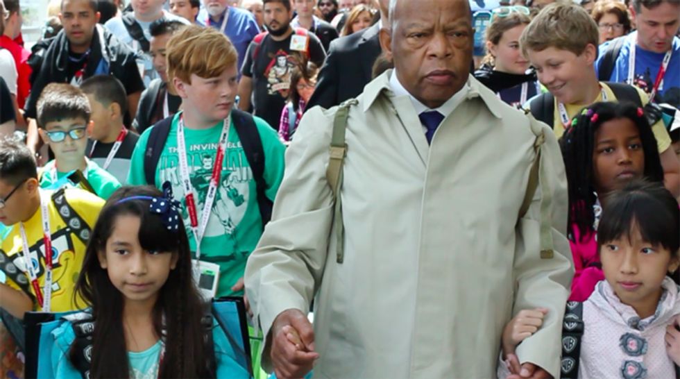 John Lewis Is A Comics Superhero, Prepare For Ludicrous Speed, And Earth 2.0: Your Saturday Nerd-Out
