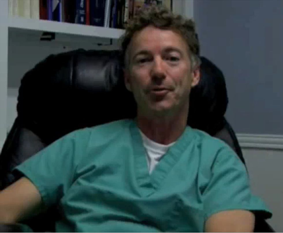 Rand Paul Thinks States Should Regulate Your Vag, Except For When He Wants To