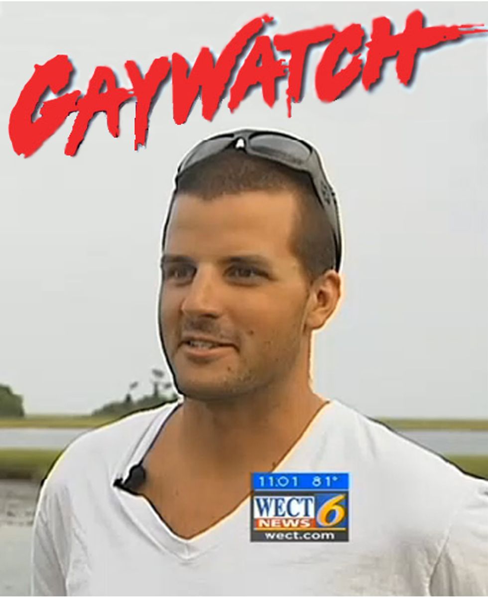Beached North Carolina Wingnuts Worry Only Gays Will Get Rescued From Drowning Now