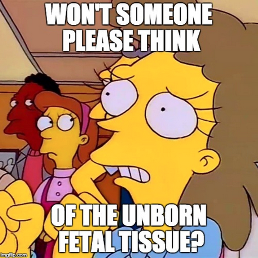 House GOP Knew About Planned Parenthood's Fetus Parts Yard Sale Last Month, Didn't Care