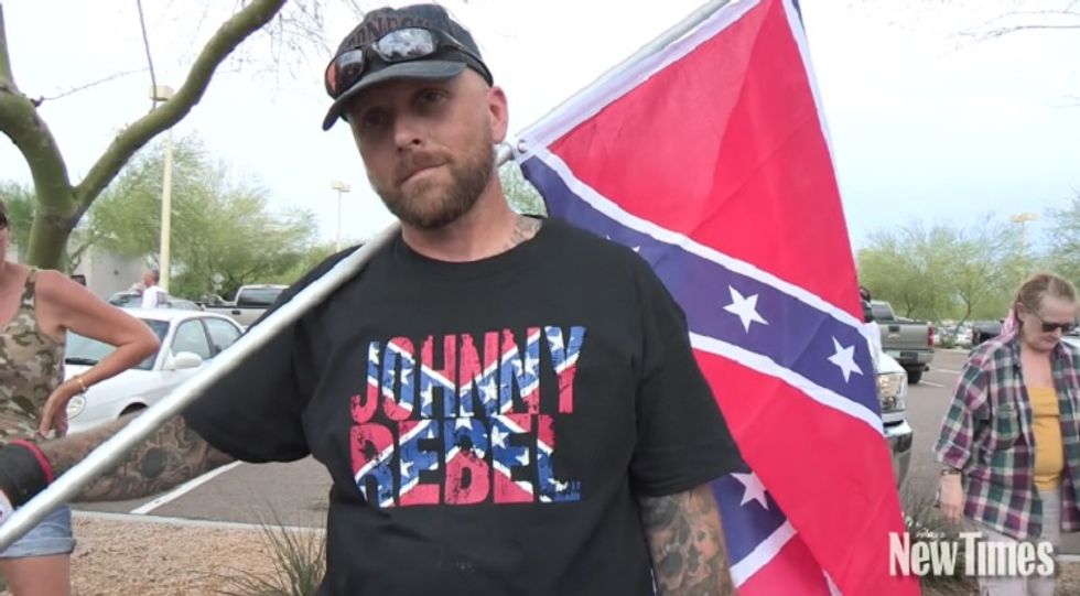 Arizona Held The Stupidest Confederate Flag Protest Ever, And It Was Beautiful