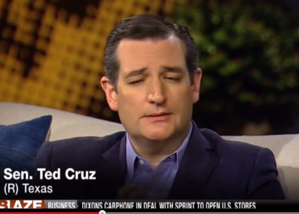 Ted Cruz Will Save Jew Churches From The Homosexuals