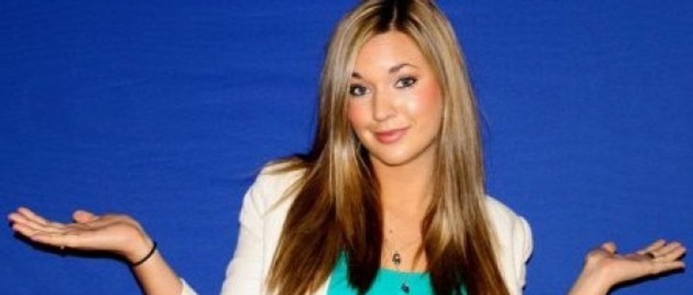 Idiot Wingnut Chick: America's Not Racist, Except For Obama