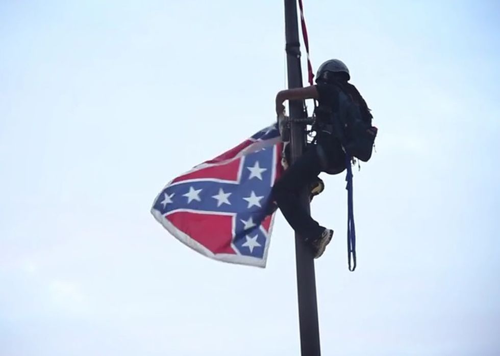 Hero Shows Removing Confederate Flag Mostly A Matter Of Pulling The Damned Thing Down