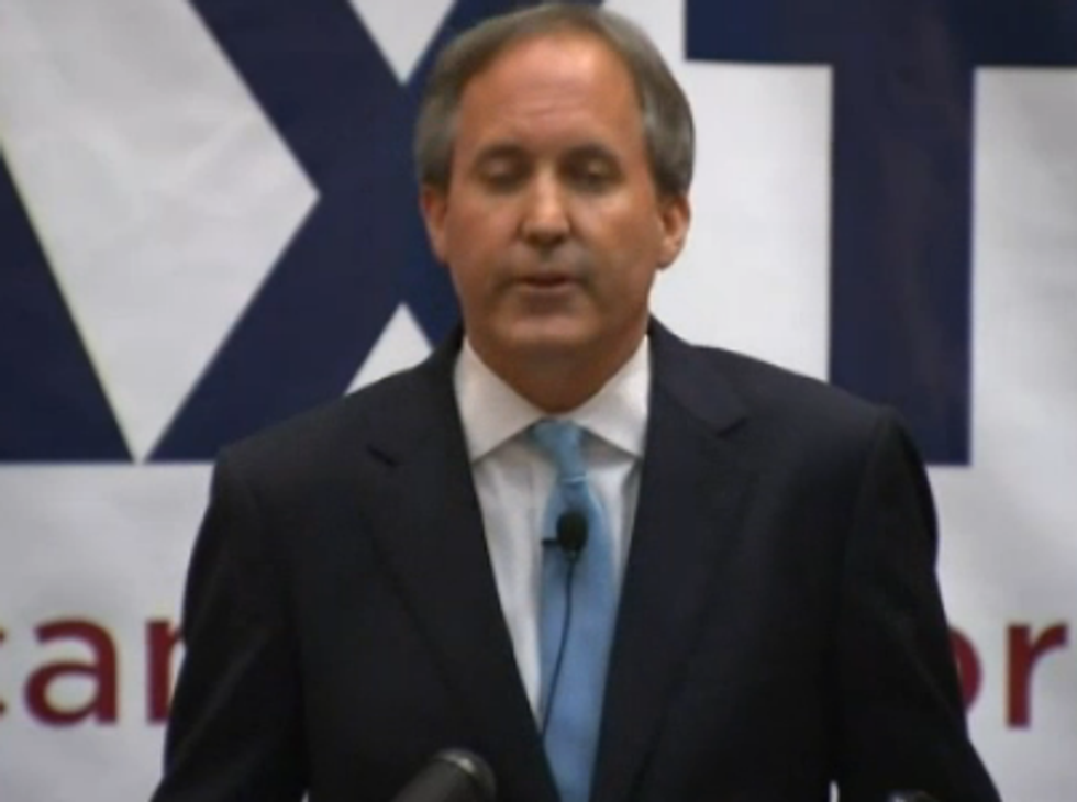 Wingnut Gay-Hatin' Texas A.G. Might Go To Jail Forever Because HAHAHAHAHA