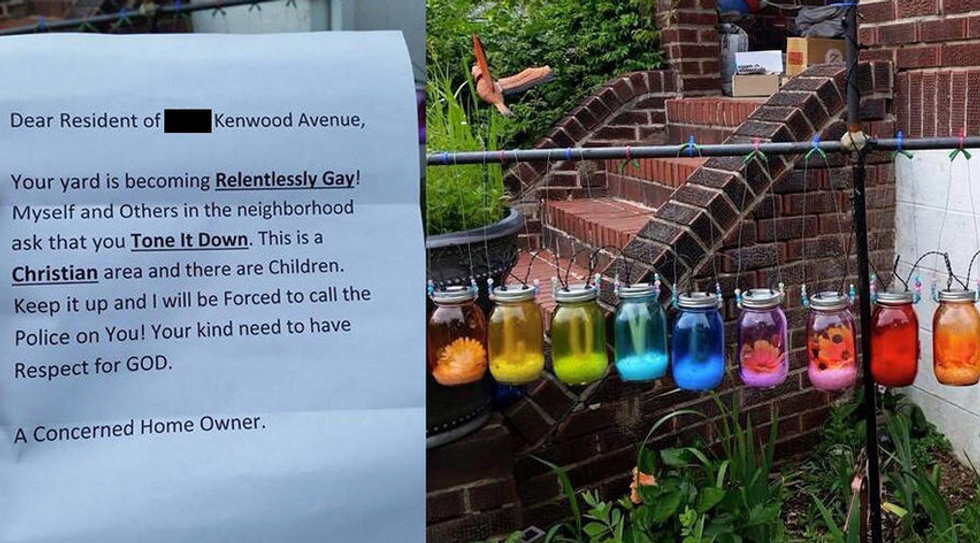 Badass Baltimore Lady Will Make Yard 'Relentlessly Gay' As She Wants, Thanks
