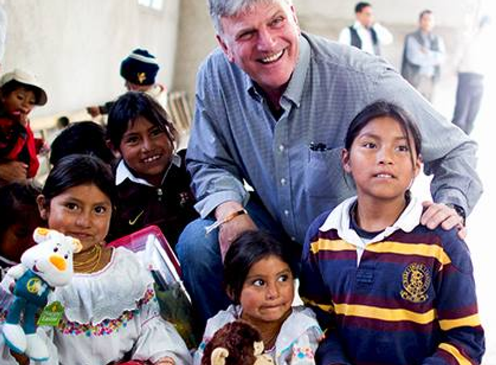 Big Banks Won't Stop Cramming Homosexuals Down Franklin Graham's Throat