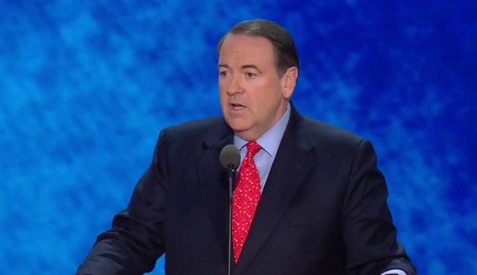 Mike Huckabee Declares Himself God's Unqualified Instrument