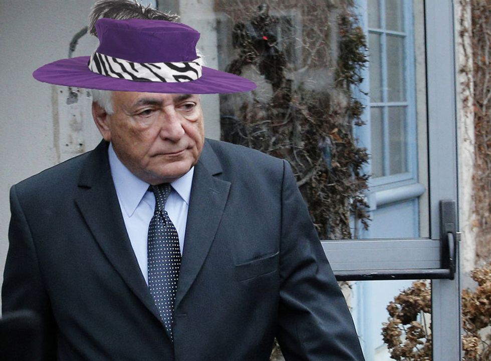 Former IMF Chief Dominique Strauss-Kahn May Be Gross Rapey Perv, But He's No Pimp