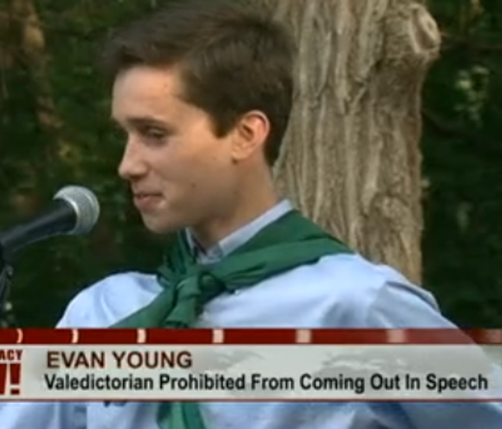 High School Principal Will Not Have Graduation Sullied With Gay Valedictorian, No Siree!