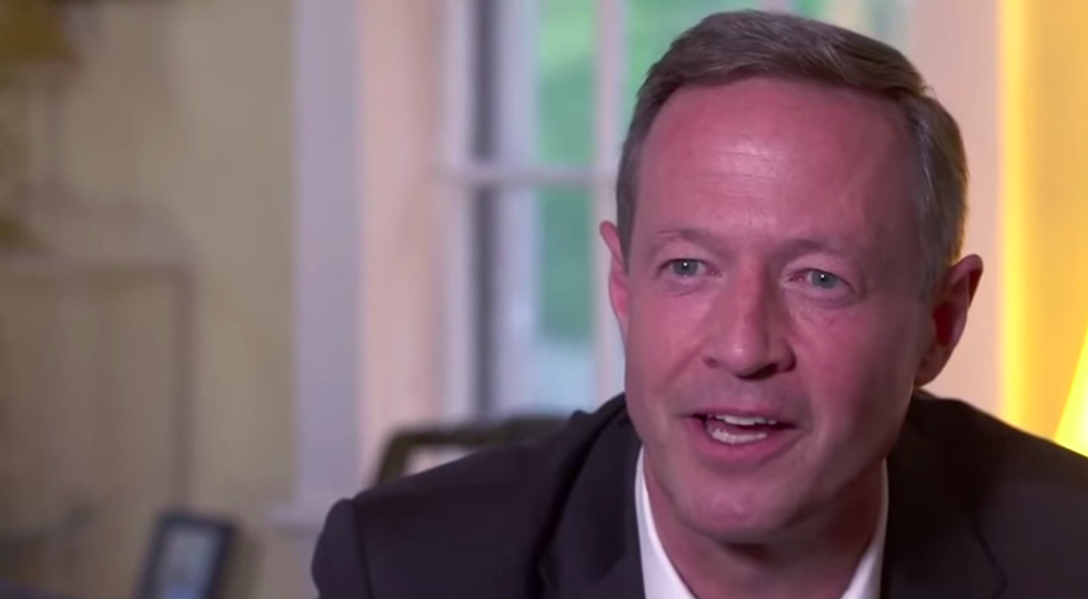 Martin O'Malley For President Of Pointing And Laughing At Sarah Palin
