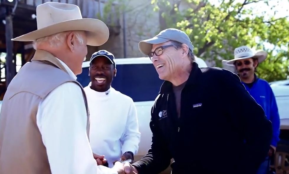 Rick Perry's Campaign Won't Be About 'Lofty Rhetoric,' Not That We Were Worried