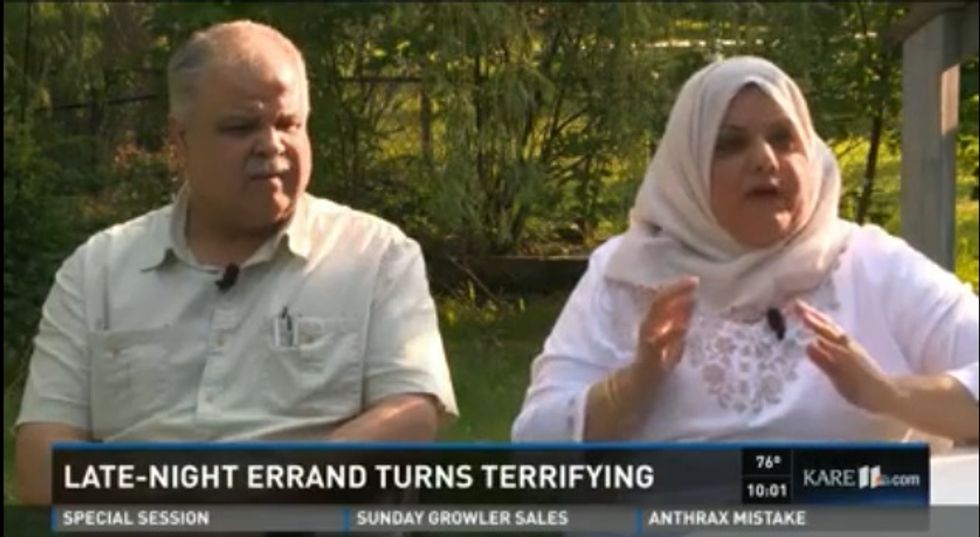 Hero Patriot Lady Saves Minnesota Neighborhood From Scary Muslim Mom And Dad