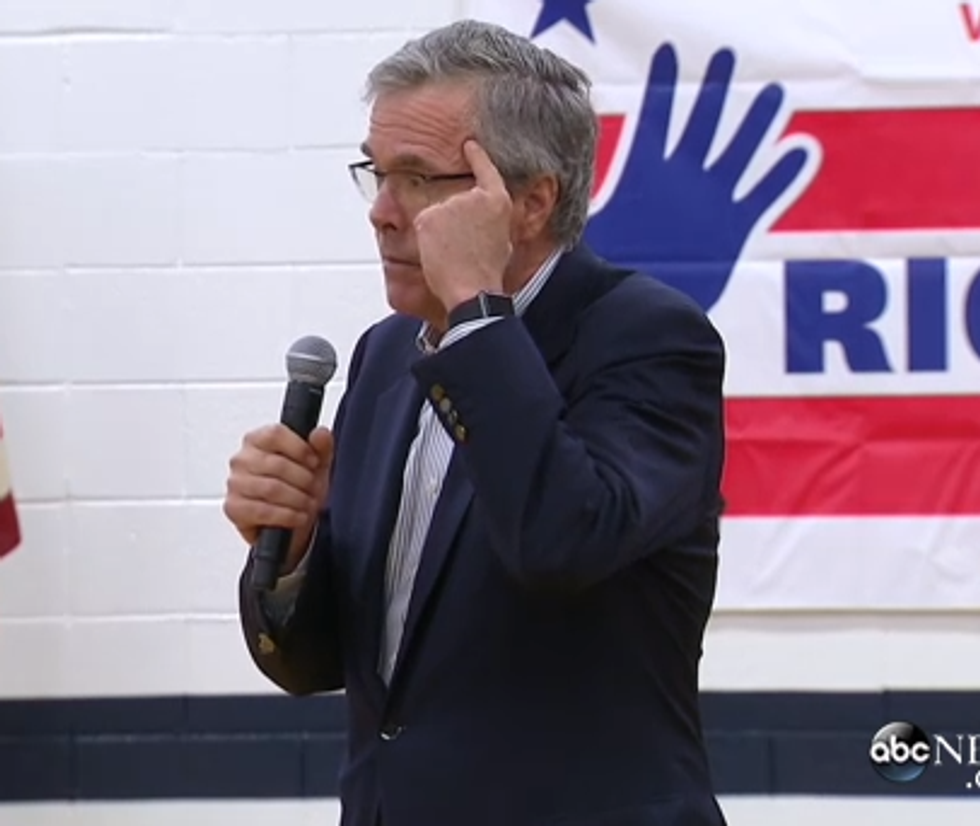 Jeb Bush Appalled Hillary Clinton Doesn't Answer Questions As Good As He Does
