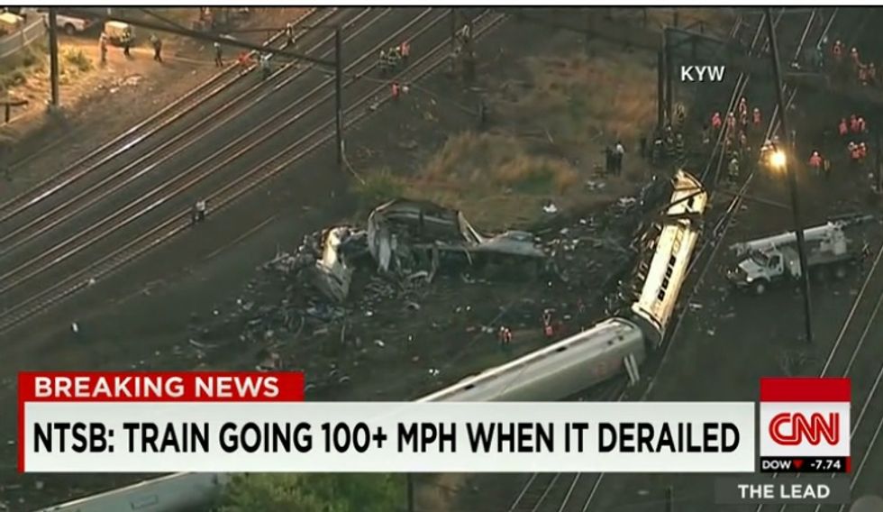 Who Caused That Amtrak Crash? Oh, Just The Gays